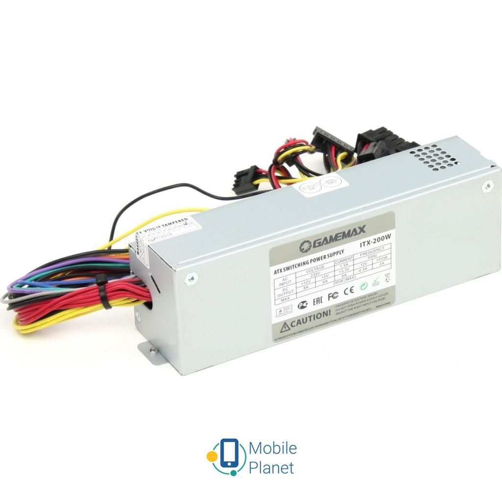 GAMEMAX 200W (ITX-200W) (UA) Тип БП: для компьютеров;