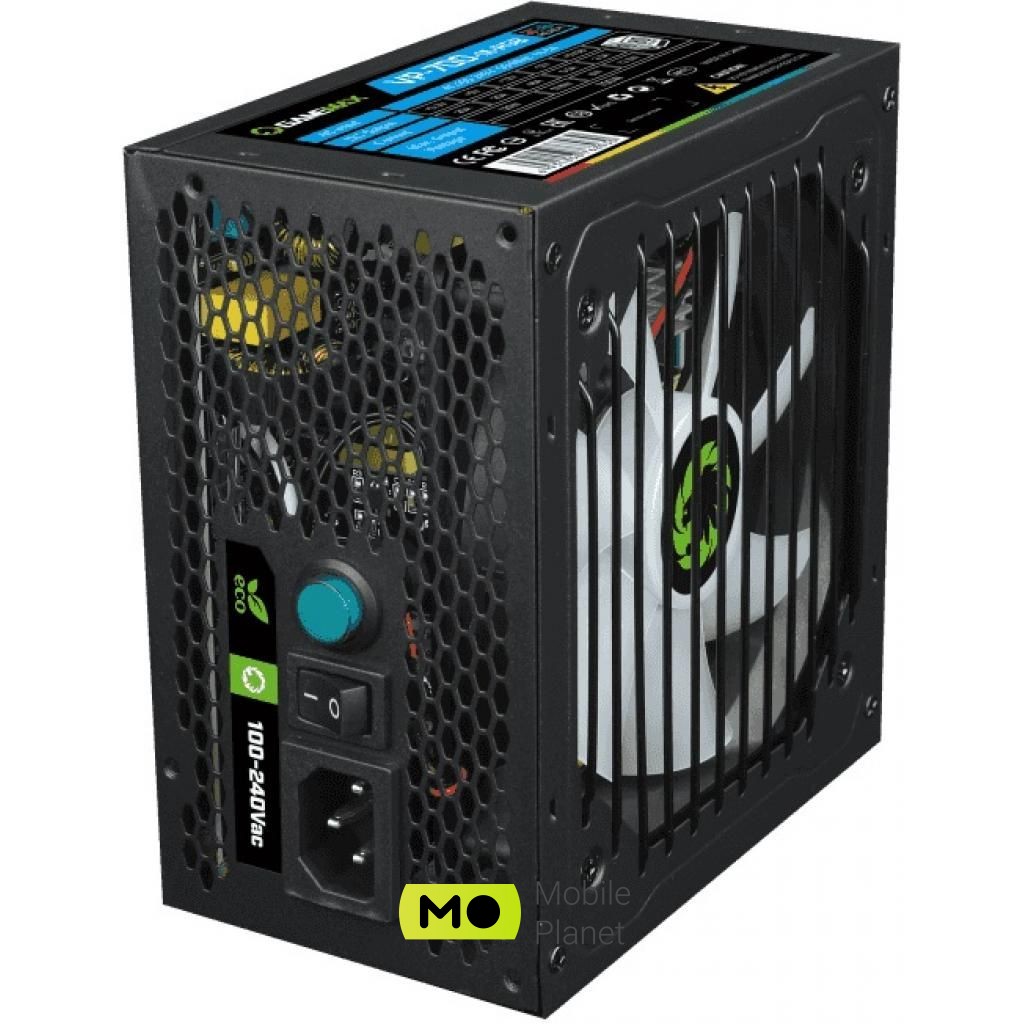 GAMEMAX 700W (VP-700-M-RGB) (UA) Кількість роз'ємів додаткового живлення для відеок 2
