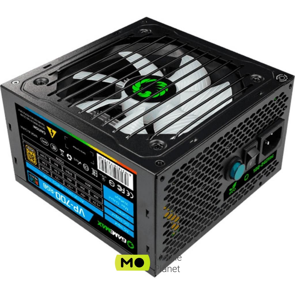 GAMEMAX 700W (VP-700-RGB) (UA) Підключення відеокарти 2x6+2 pin 