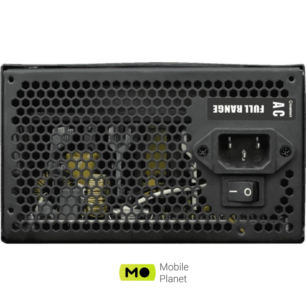 GAMEMAX 850W (GP-850) (UA) Модульне підключення кабелів ні