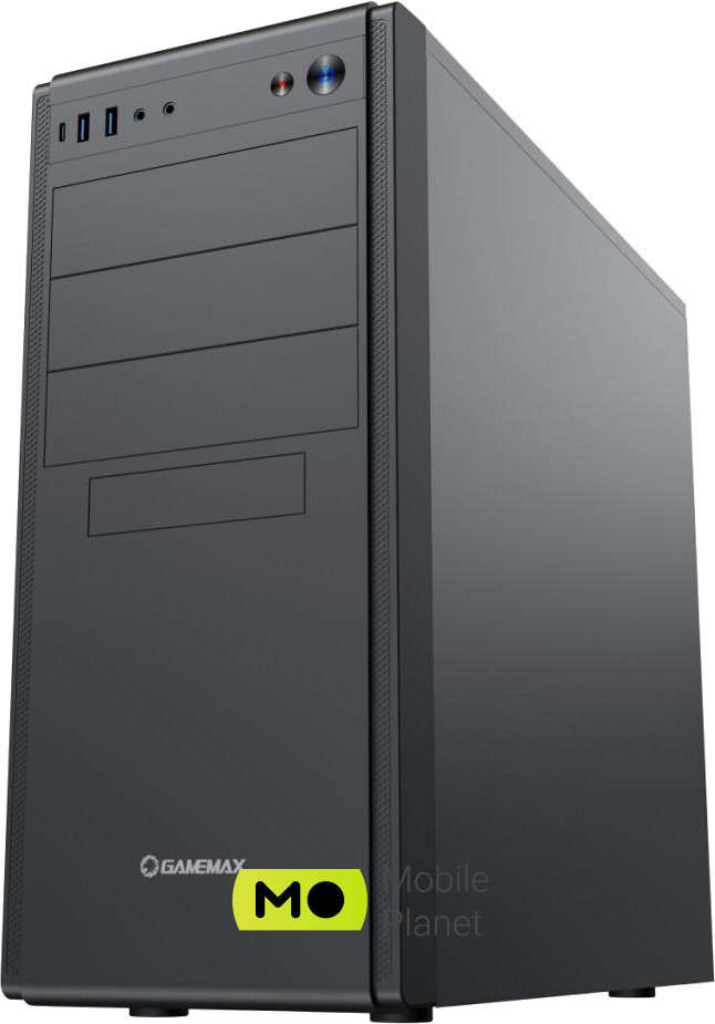 Gamemax MT816-2U3-TYC чорний (UA) Відсіків 5.25 3 шт