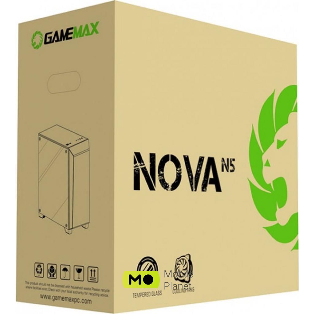 GAMEMAX Nova N5 (UA) Клас корпусу: Геймерські;