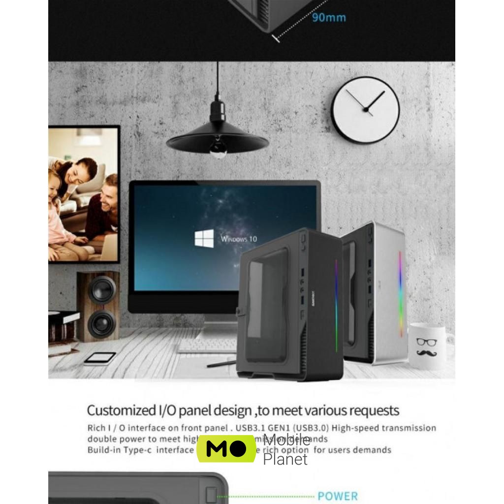 GAMEMAX Violin Silver (UA) Спосіб установки вертикальний