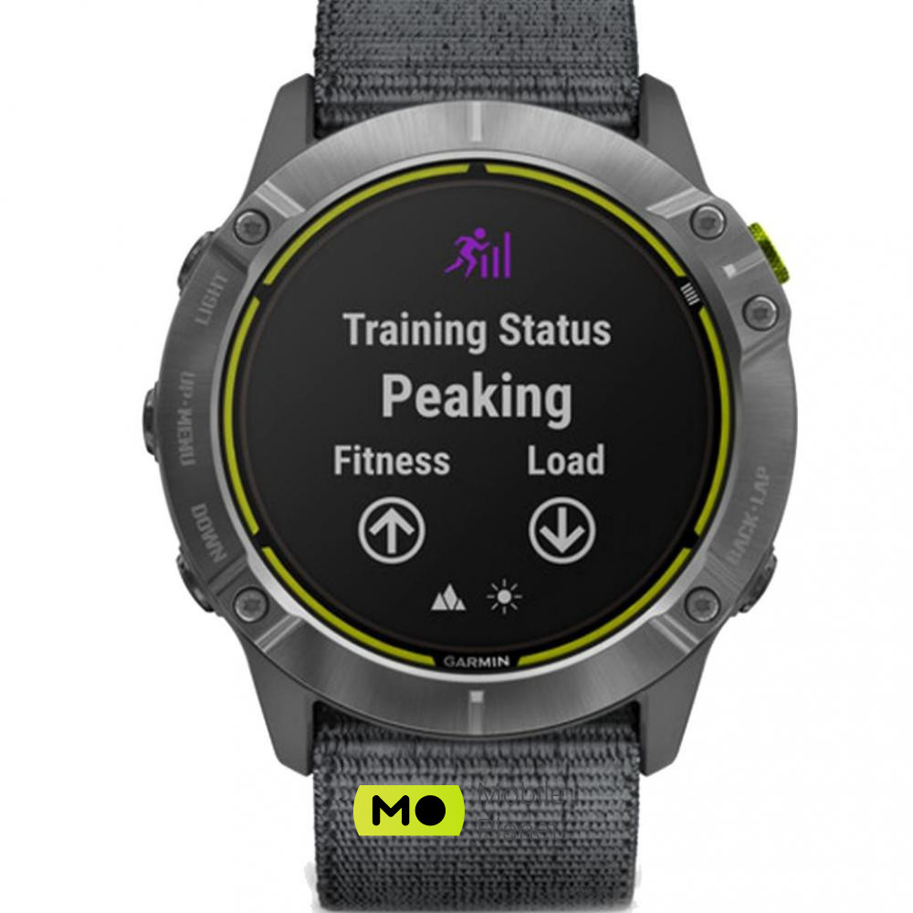 Garmin Enduro Steel with Gray UltraFit Nylon Strap (010-02408-00) iOS: є; Android: є; Типи фізичної