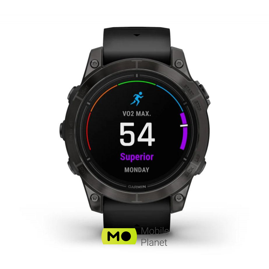 Garmin Epix Pro Gen 2 Sapphire 47mm Carbon G. DLC Tit. with Black Band (010-02803-10/11) Android есть