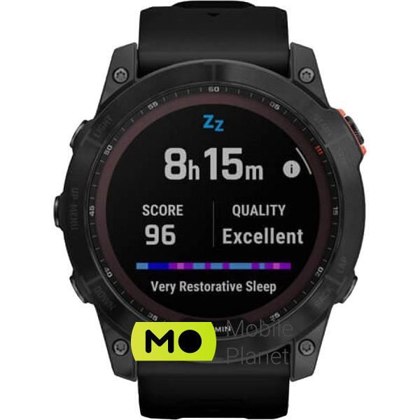 Garmin Fenix 7X Solar Slate Gray with Black Band (010-02541-00/01) Линейка Fenix 7X