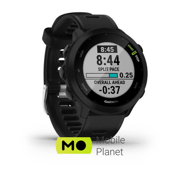 Garmin Forerunner 55 Black (010-02562-00/10) Лінійка: Forerunner 55; iOS: є; Android: є;