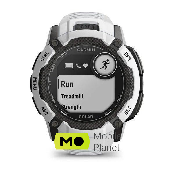 Garmin Instinct 2X Solar Whitestone (010-02805-14/04) Пульсометр + (встроенный, оптический)