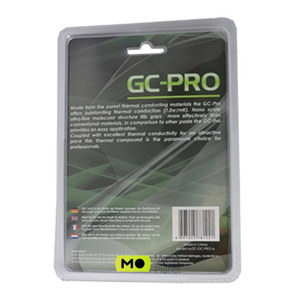 GELID Solutions GC-PRO 5g (TC-GC-PRO-A) Теплопровідність 7 W/mK