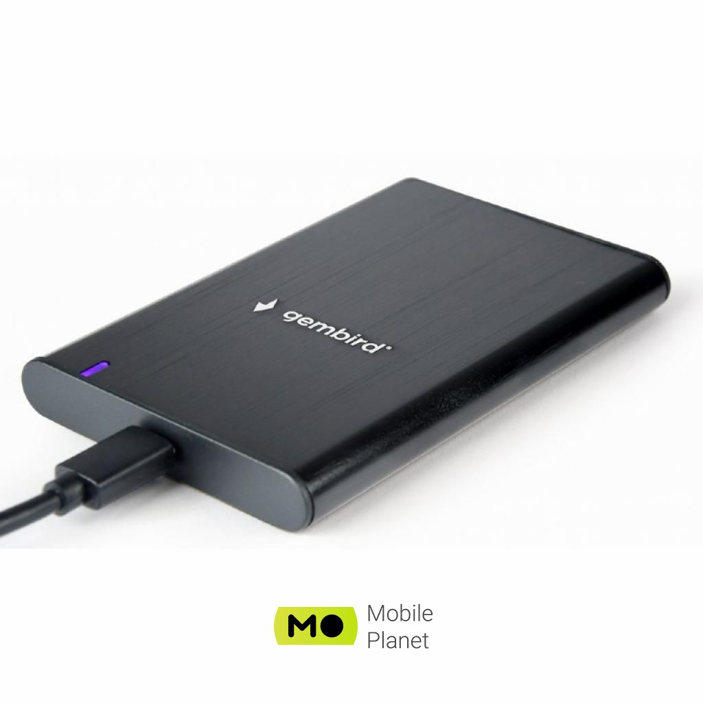 GEMBIRD 2.5 USB3.1 alum black (EE2-U3S-6) (UA) Внешний интерфейс: 1xUSB 3.1;
