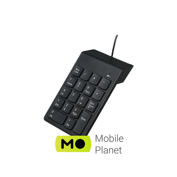 Gembird KPD-U-03 USB Black (KPD-U-03) (UA) Призначення: для ПК; Тип