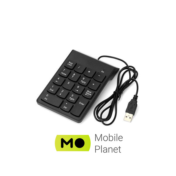 Gembird KPD-U-03 USB Black (KPD-U-03) (UA) Призначення: для ПК; Тип