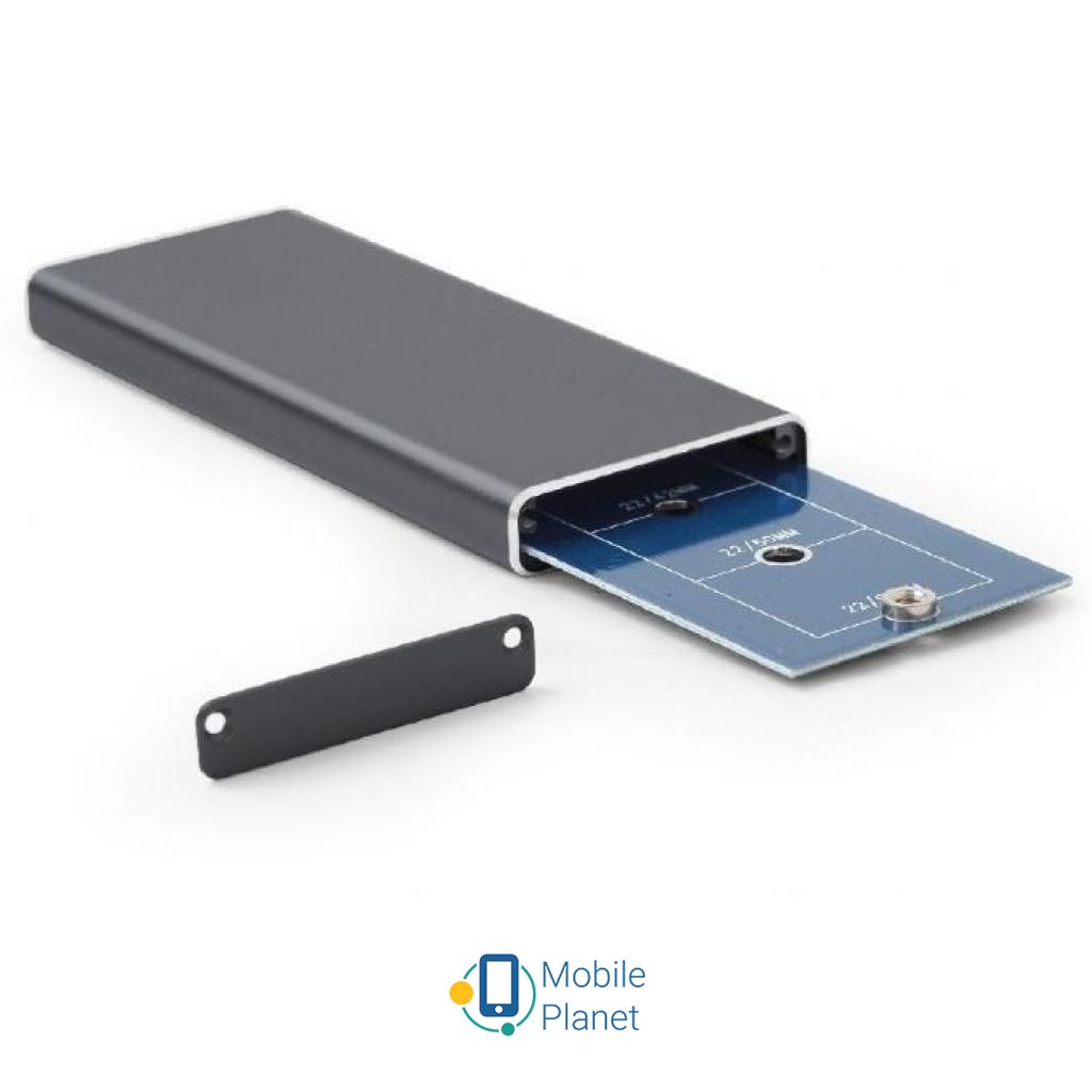 GEMBIRD M.2 (NGFF), USB3.0, чорний (EE2280-U3C-01) (UA) Внутрішній інтерфейс: SSD M.2;