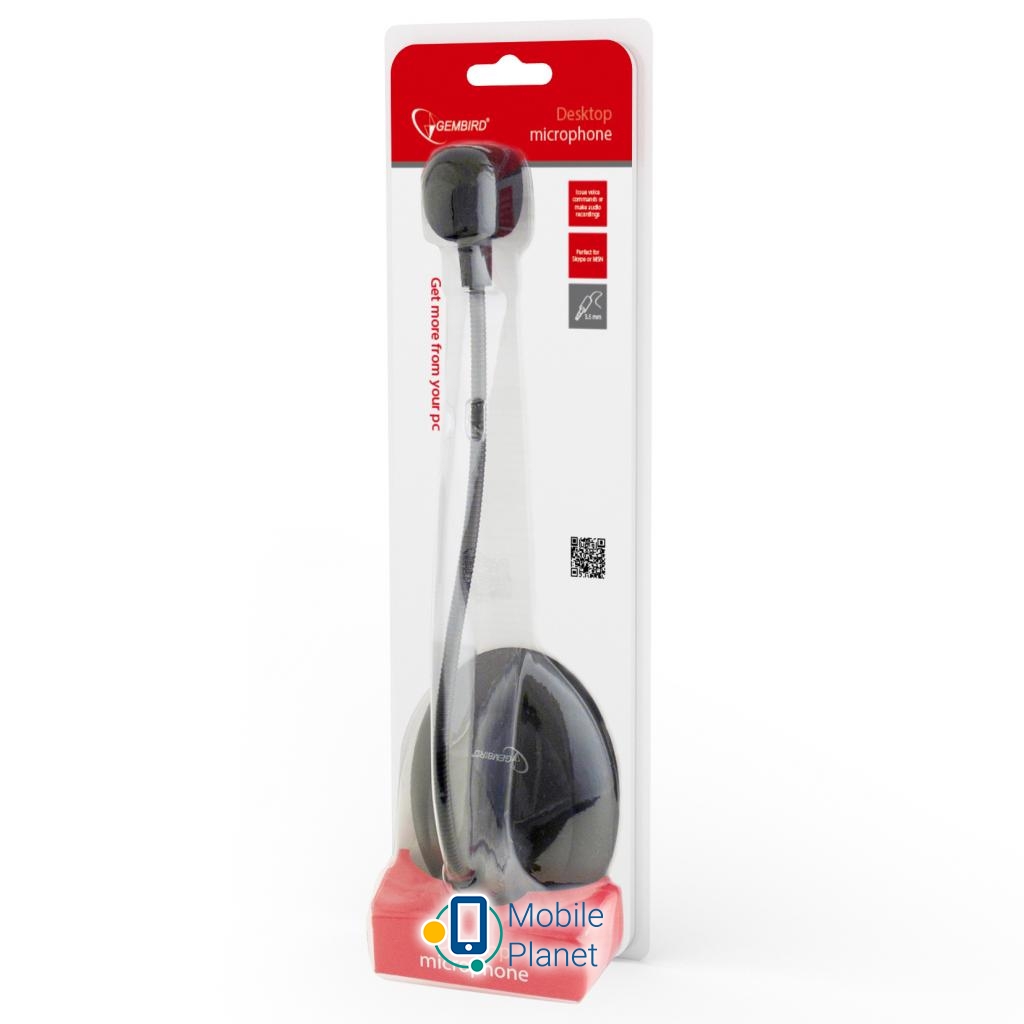 GEMBIRD MIC-205 Довжина кабелю: 2 м; Тип роз'єму: