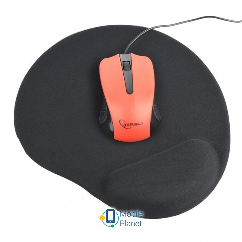 Gembird MP-GEL-BK Материал Ткань на резиновой основе