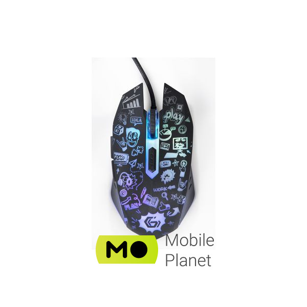 Gembird MUS-6B-GRAFIX-01 USB Black (MUS-6B-GRAFIX-01) (UA) Тип: Класичні; Підключення: