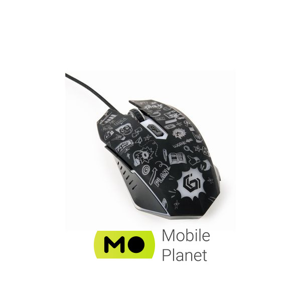 Gembird MUS-6B-GRAFIX-01 USB Black (MUS-6B-GRAFIX-01) (UA) Тип: Класичні; Підключення: