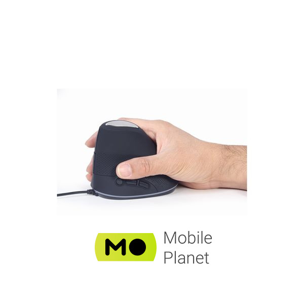 Gembird MUS-ERGO-03 USB Black (MUS-ERGO-03) (UA) Підключення провідне