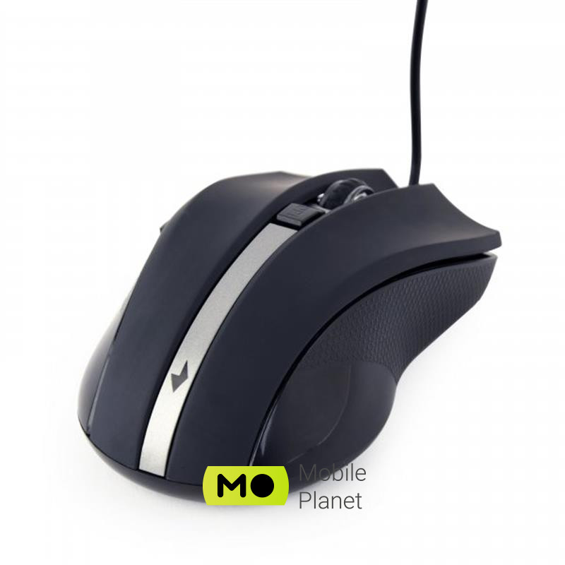 Gembird MUS-GU-02 Black USB (UA) Тип сенсора: Лазерний; Розмір: 118