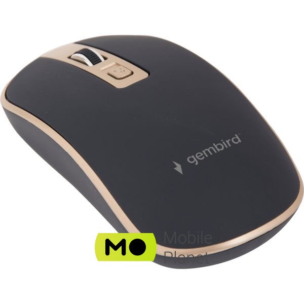 Gembird MUSW-4B-06-BG Wireless Black-Gold (MUSW-4B-06-BG) (UA) Назначение для ноутбука, для компьютера