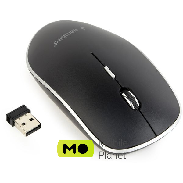 Gembird MUSW-4BS-01 Wireless Black (MUSW-4BS-01) (UA) Тип: Класичні; Підключення: