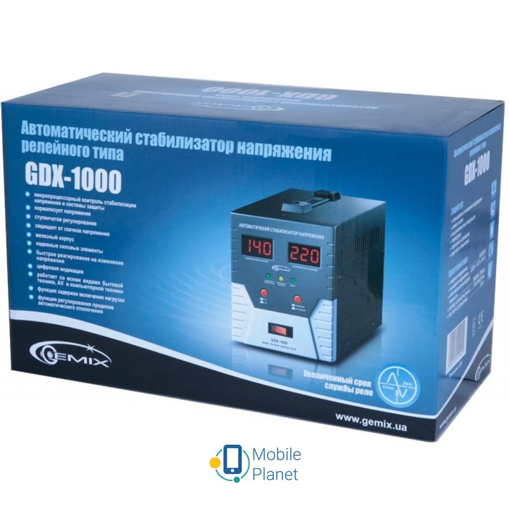 GEMIX GDX-1000 (UA) Спосіб установки: настільний,