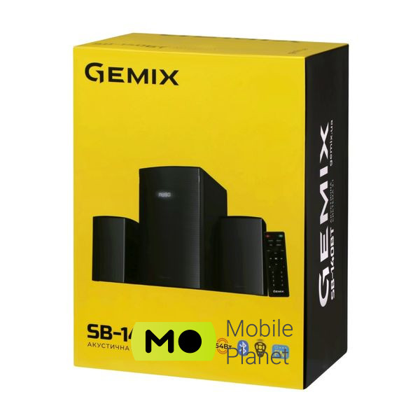 Gemix SB-140BT Black (UA) Тип акустичні колонки