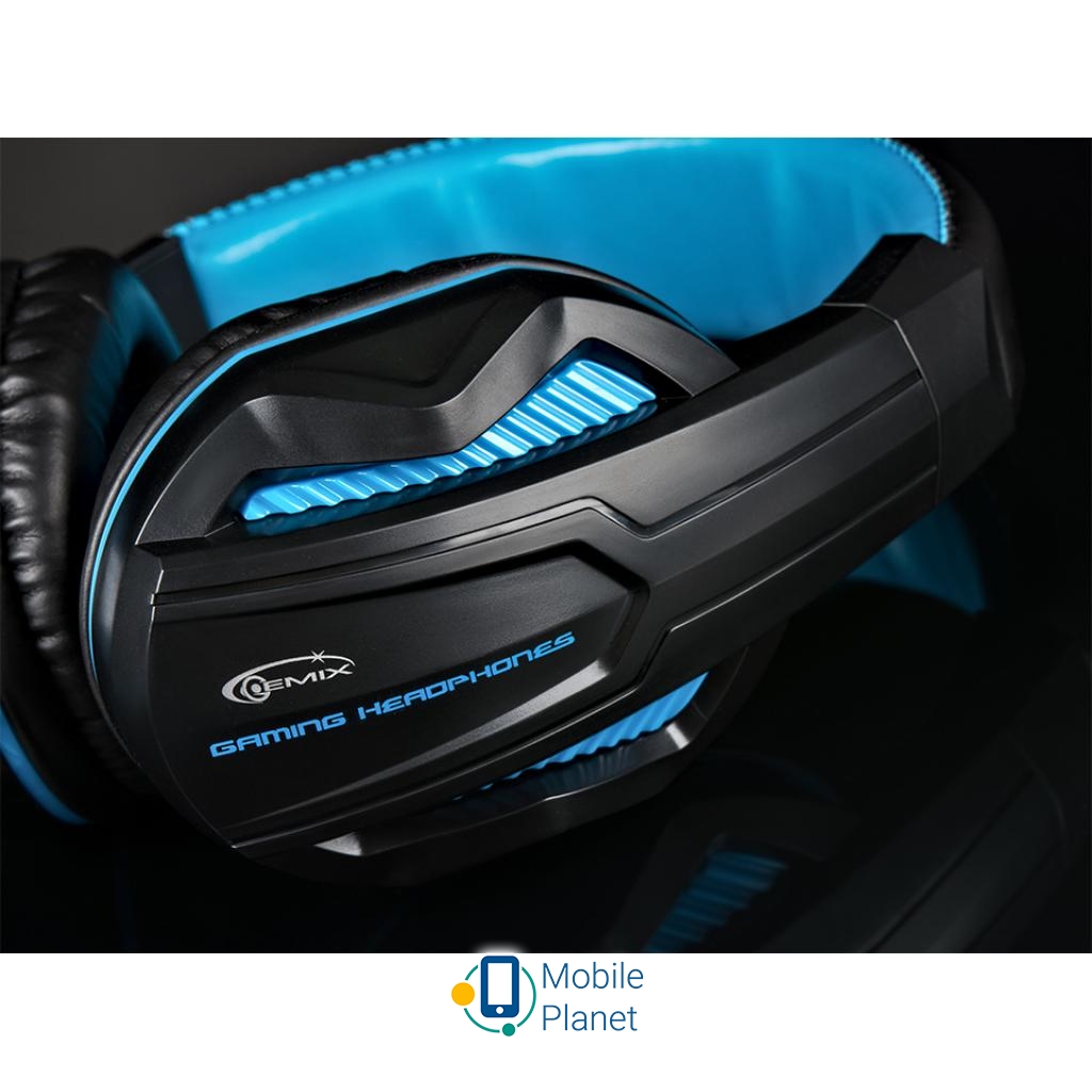 GEMIX W-360 black-blue (UA) Подключение проводное