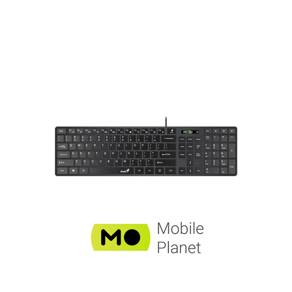 Genius C-126 SlimStar USB Black Ukr (31330007407) (UA) Интерфейс подключения USB