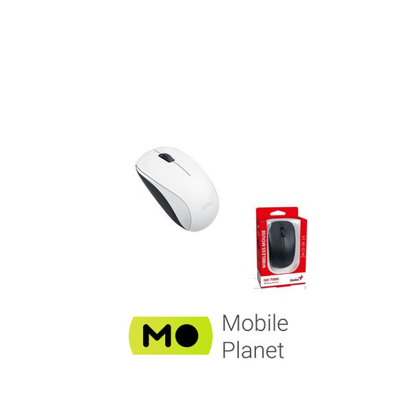 Genius NX-7000 Wireless White (31030027401) (UA) Призначення для ноутбука, для комп'ютера