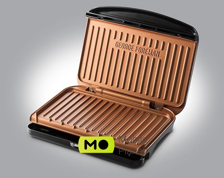 George Foreman Fit Grill Copper Medium (25811-56) Термостат 214 °C