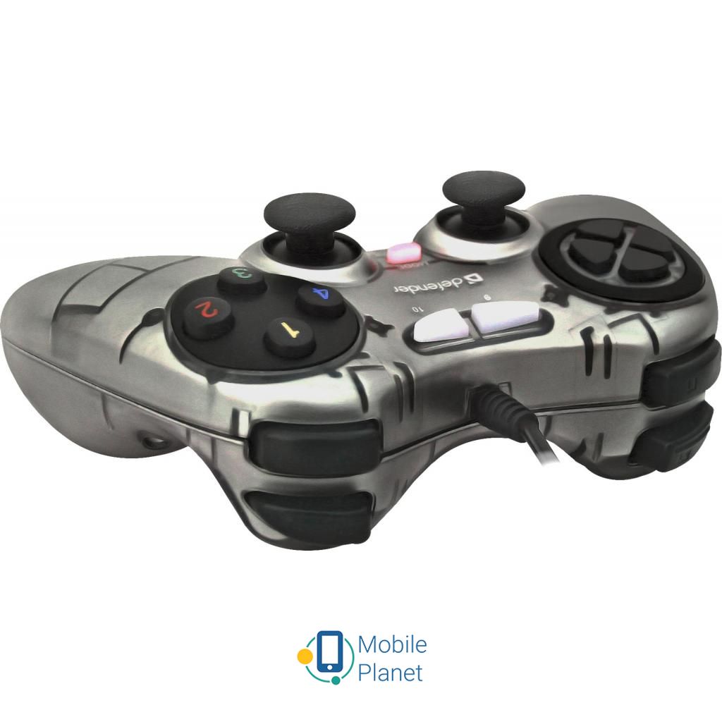 Геймпад Defender Zoom USB Xinput (64244) (UA) Количество кнопок: 10; Вибрация: