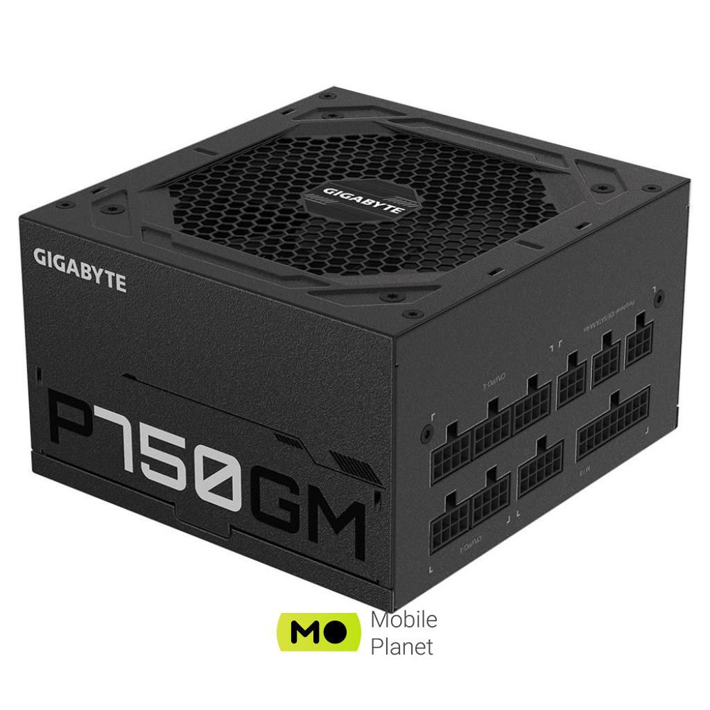 GIGABYTE 750W (GP-P750GM) Сертификация 80 PLUS 80 PLUS Gold