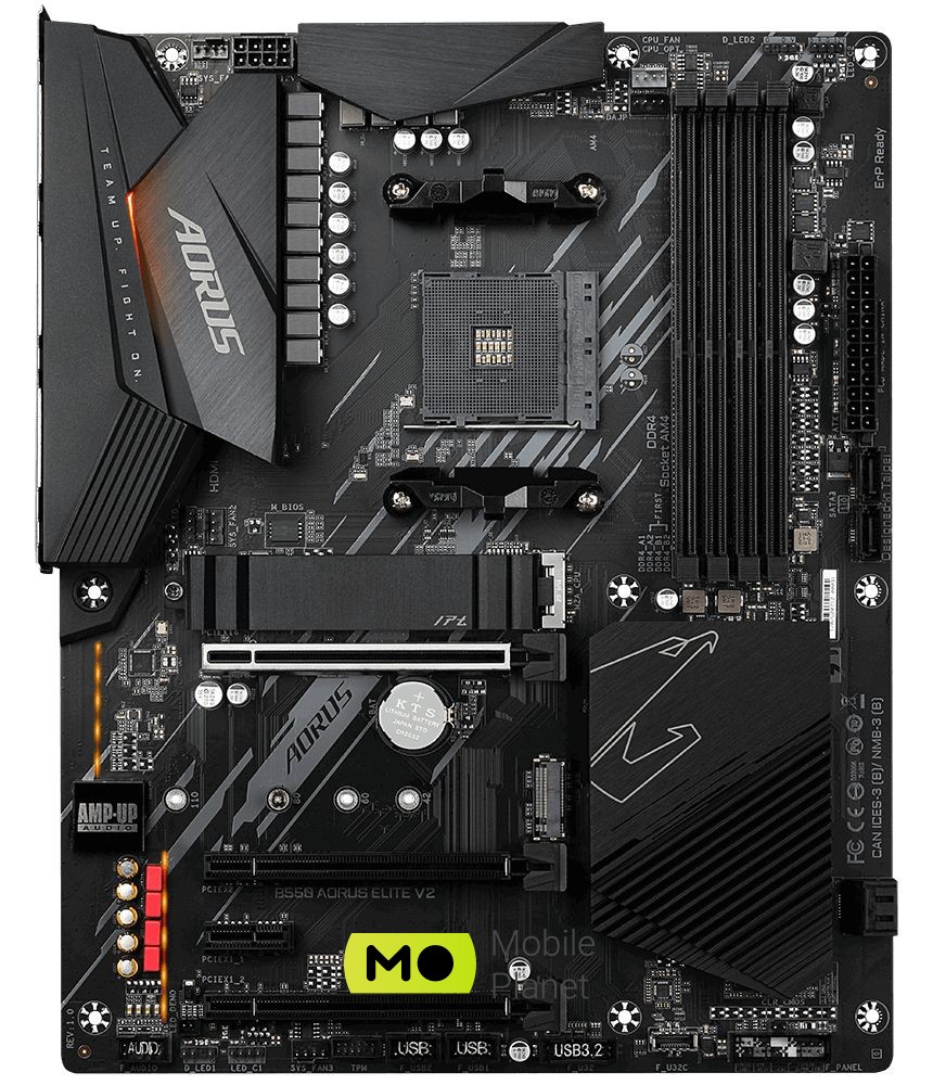 Gigabyte B550 AORUS ELITE V2 EU Чіпсет  AMD B550