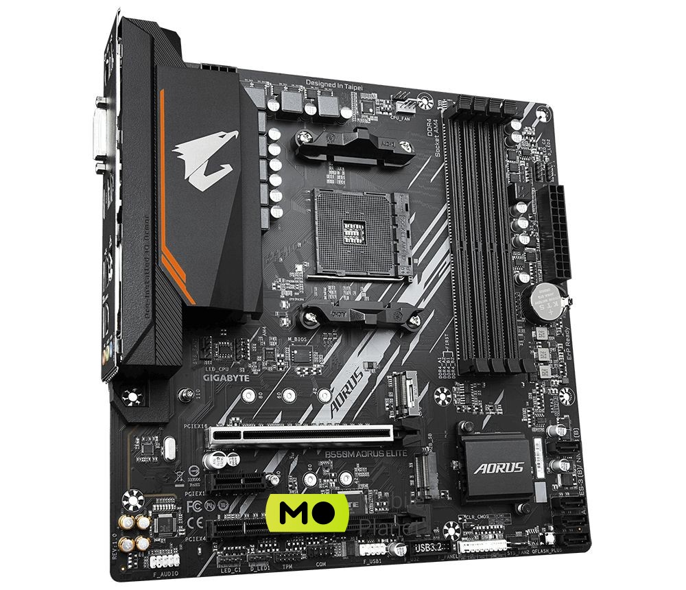 Gigabyte B550M AORUS ELITE EU Чіпсет  AMD B550
