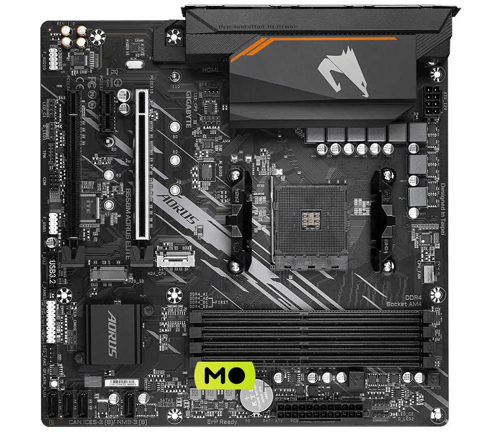 Gigabyte B550M AORUS ELITE EU Тип роз'єму  Socket АМ4