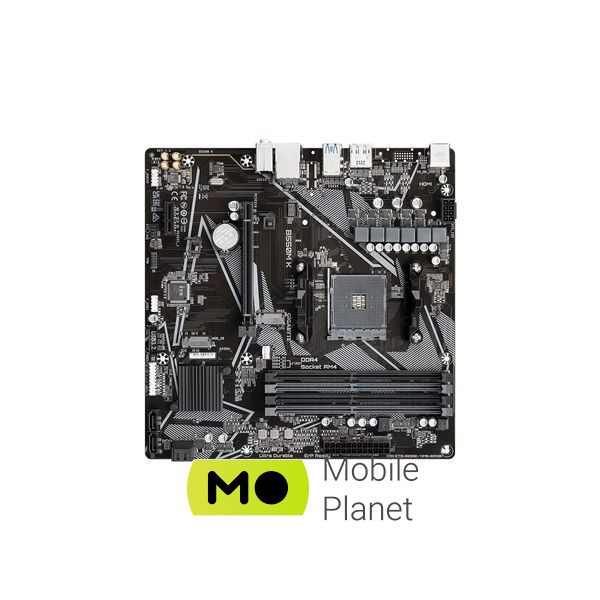 GIGABYTE B550M K (UA) Сокет AM4