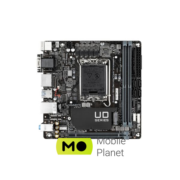 GIGABYTE H610I DDR4 (UA) Призначення: звичайна; Сокет: 1700;