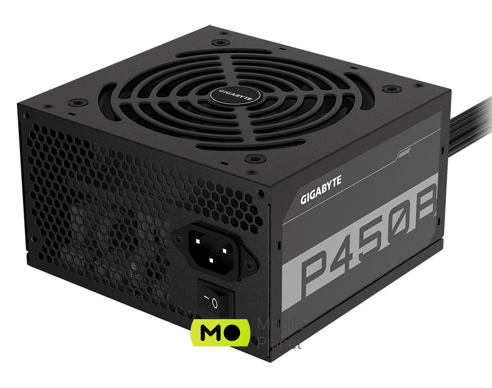 Gigabyte P450B 450W 80 Plus Bronze (GP-P450B) EU Ефективність  84-87% при 230 В і 20-100% навантаження.
