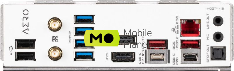 Gigabyte Z790 AERO G EU Тип охолодження чіпсету материнської плати  Пасивний