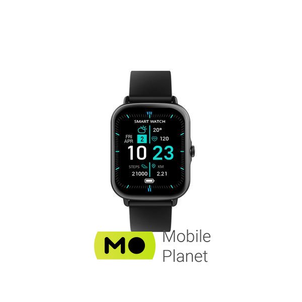 Globex Smart Watch Me Pro (black) (UA) Тип: жіночі; Форма годинника:
