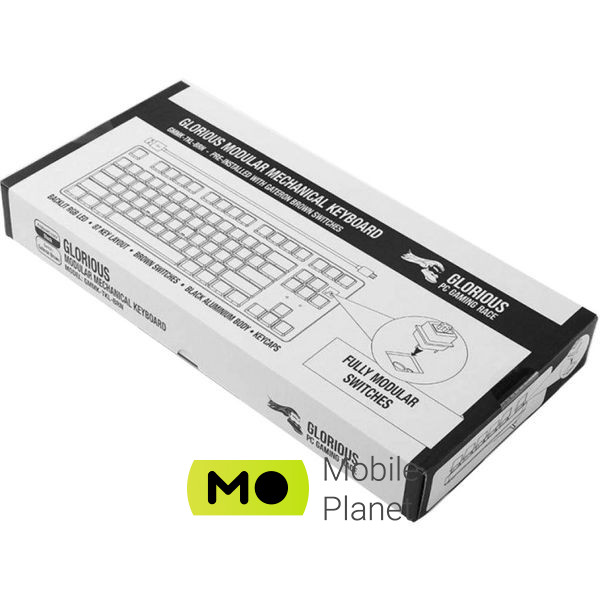 Glorious GMMK TKL Black (GMMK-TKL-BRN) (UA) Конструкція механічна