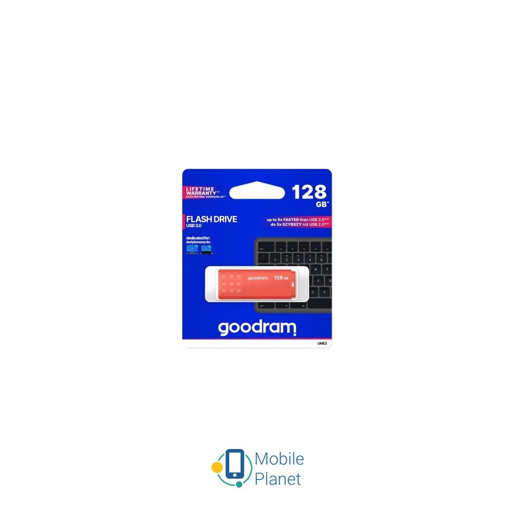 GOODRAM 16GB UME3 Orange USB 3.0 (UME3-0160O0R11) Тип Классические