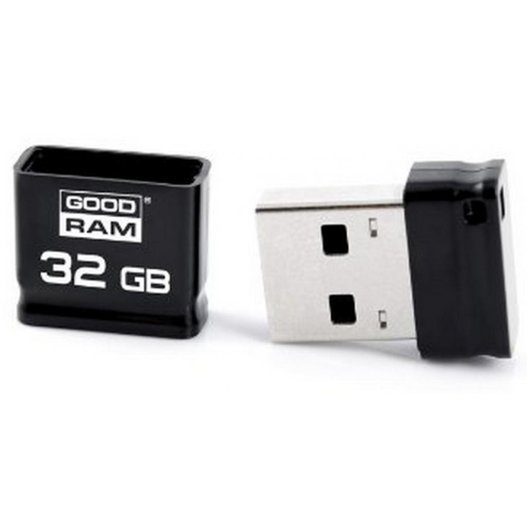 GOODRAM 32GB Piccolo Black USB 2.0 (UPI2-0320K0R11) (UA) Модель 32GB Piccolo Black USB 2.0