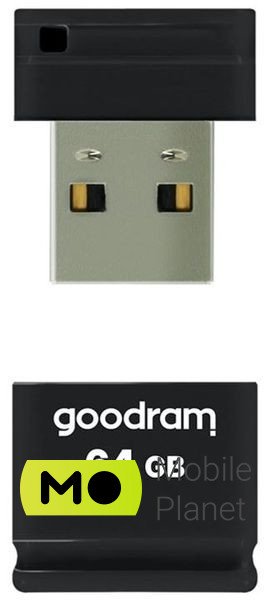 Goodram Picollo 64GB (UPI2-0640K0R11) (UA) Тип корпуса: С колпачком; Объем