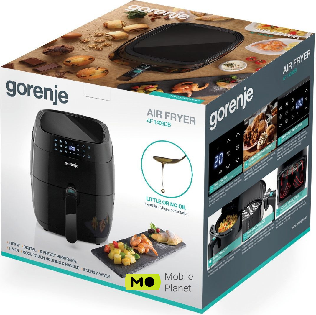 Gorenje AF 1409DB Таймер электронный / 60 минут /