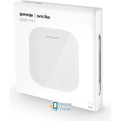 Gorenje KT 10 ORAW Колір білий; Розміри пристрою (Ш