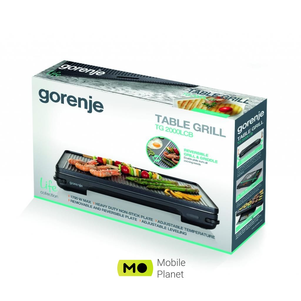 Gorenje TG2000LCB Потужність 2000 Вт