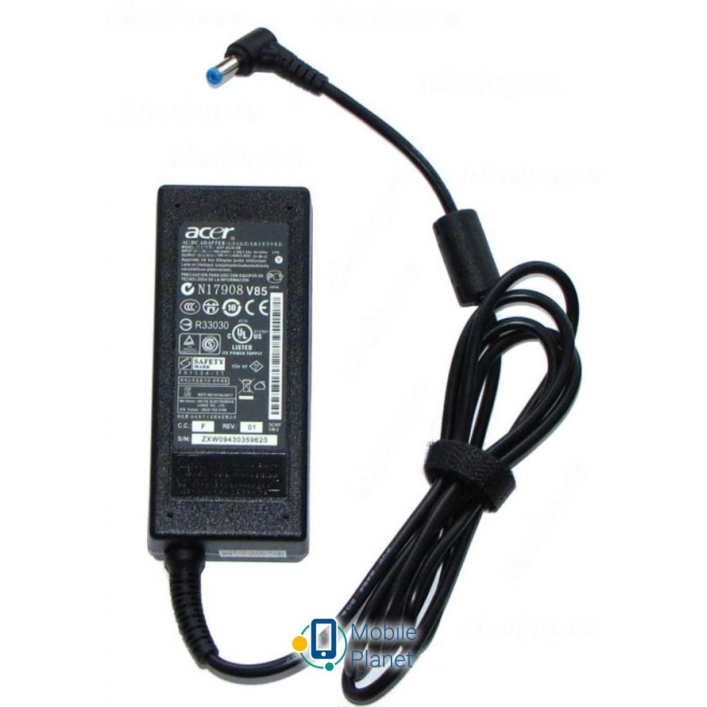 Grand-X Acer (19V 3.42A 65W) 5.5x1.7mm (ACACL65W) (UA) Вид: ліцензійний; Сумісність з