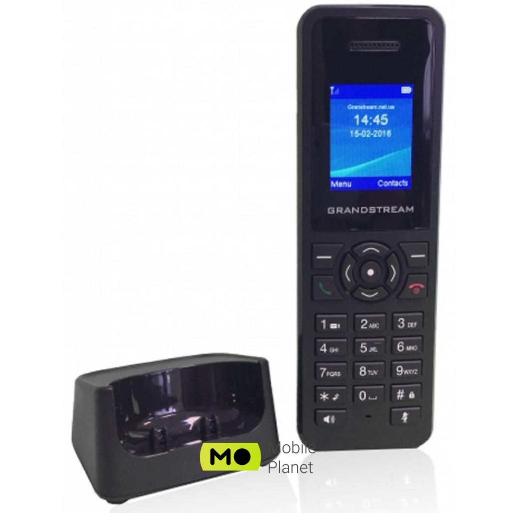 Grandstream DECT DP Bundle (DP750 + DP720) (UA) Голосові кодеки: AGC, G.722, G.726, AEC;